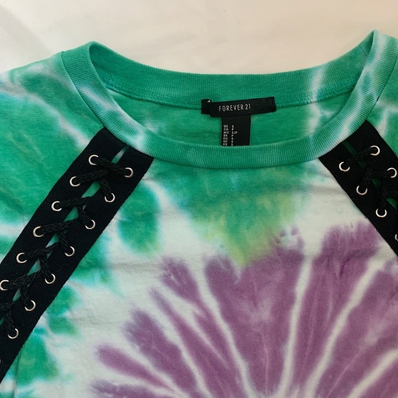 Tie dye top worn once! - Picture 3 of 5